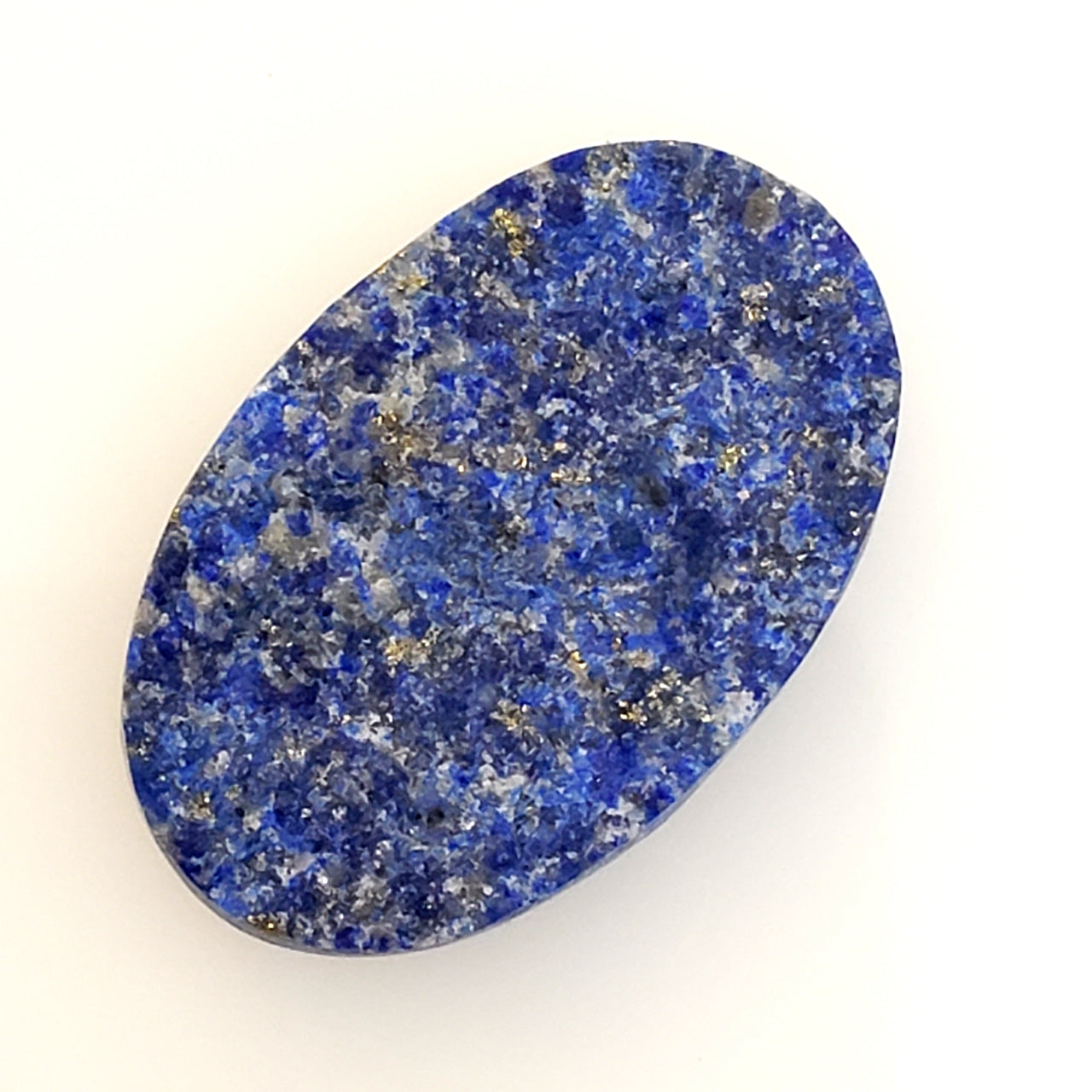 Natural Raw Lapis Lazuli. Flat base