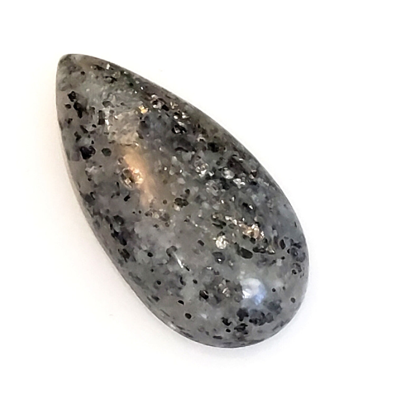 Natural Shimmering Galaxy Aventurine Quartz Cabochon