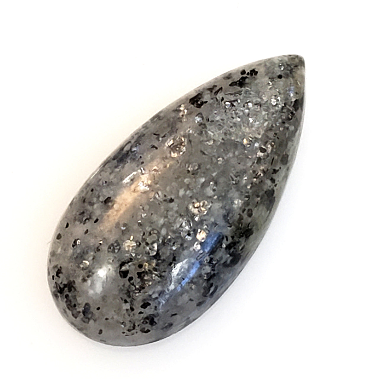 Natural Shimmering Galaxy Aventurine Quartz Cabochon