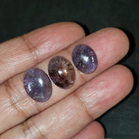 Thumbnail for 12Ct 3Pcs Natural Sunstone Cabochon LOT