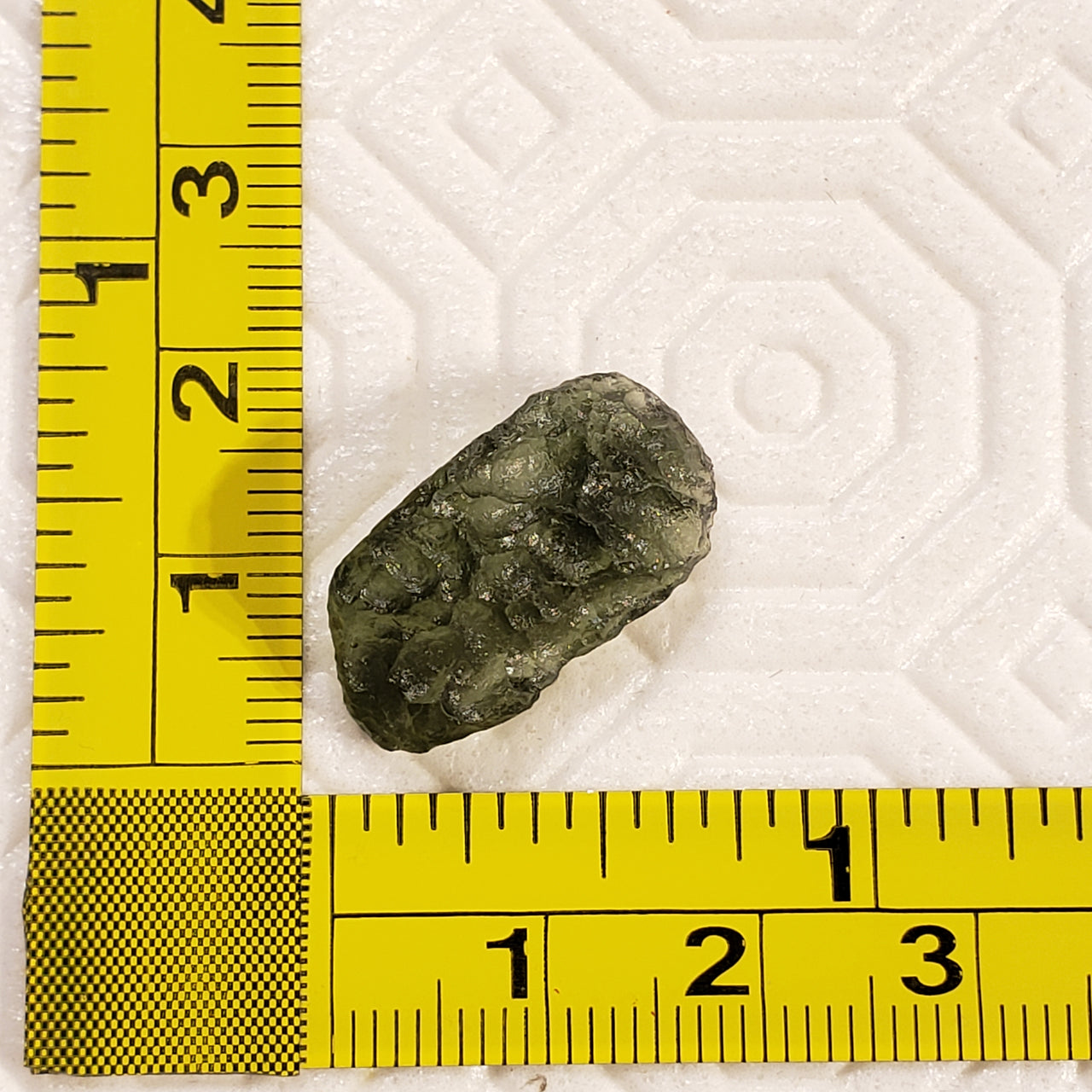 8Ct Natural Moldavite. Size- approx. 21x11mm