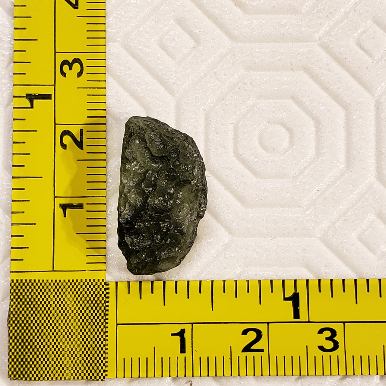 8Ct Natural Moldavite. Size- approx. 21x11mm