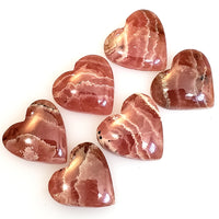 Thumbnail for Natural Rhodochrosite Heart Cabochon