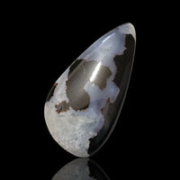 Thumbnail for Natural River Agate Cabochon. Size is approx. 50x25x6mm