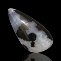 Thumbnail for Natural River Agate Cabochon. Size is approx. 50x25x6mm