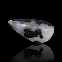 Thumbnail for Natural River Agate Cabochon. Size is approx. 50x25x6mm