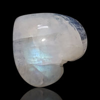 Thumbnail for 8.5Ct Natural Rainbow Moonstone Heart Cabochon. Size- 15x14mm