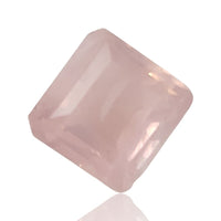 Thumbnail for 12.5Ct Natural Rose Quartz Faceted. Size is approx. 12x12x11mm