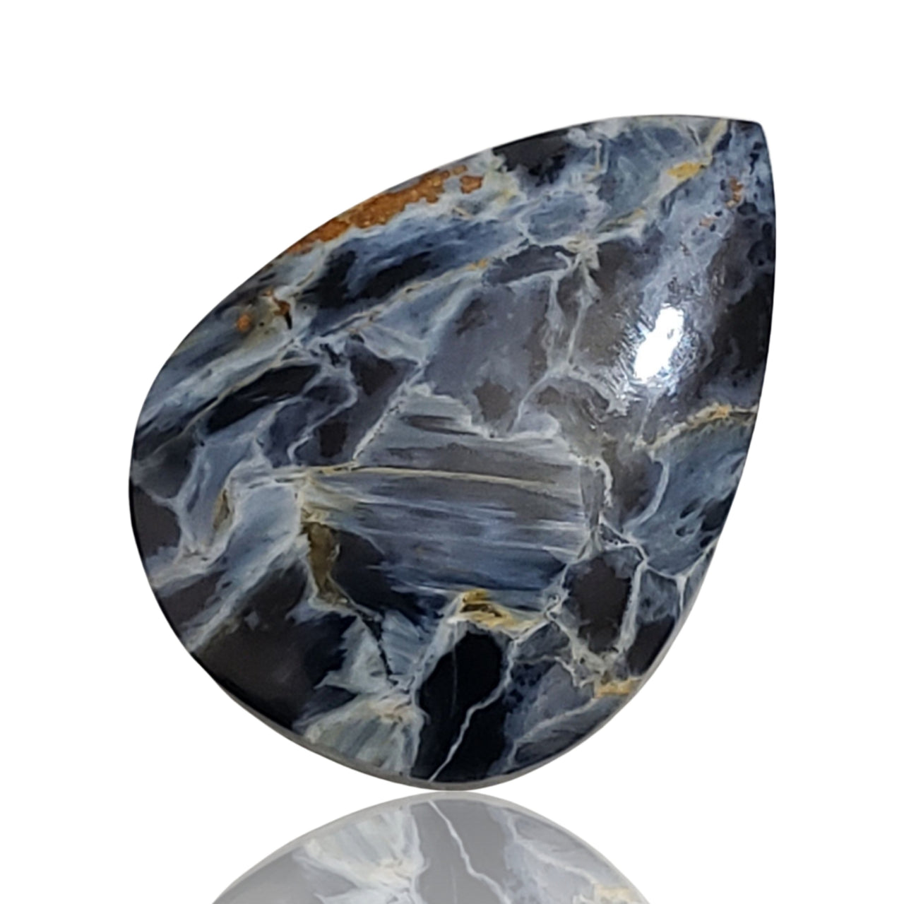 Natural Pietersite Cabochon. Size is 28x20mm