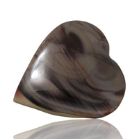 Thumbnail for Natural Imperial Jasper Heart Cabochon. Size is approx. 27x25mm