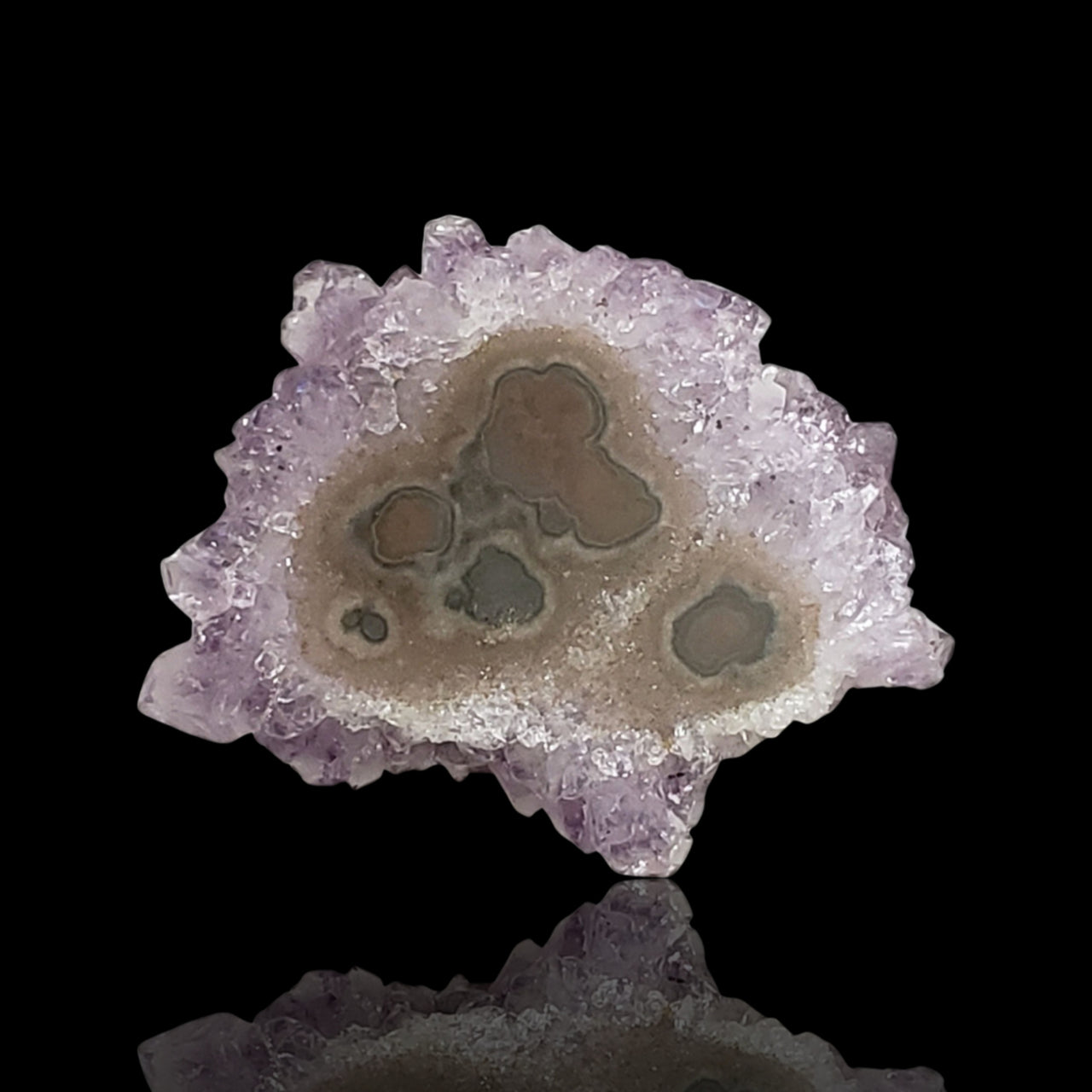 Natural Amethyst Stalactite. Size is approx. 30x26mm