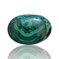 Thumbnail for 44.4Ct Natural Chrysocolla Malachite Cabochon. Size- approx. 32x22mm