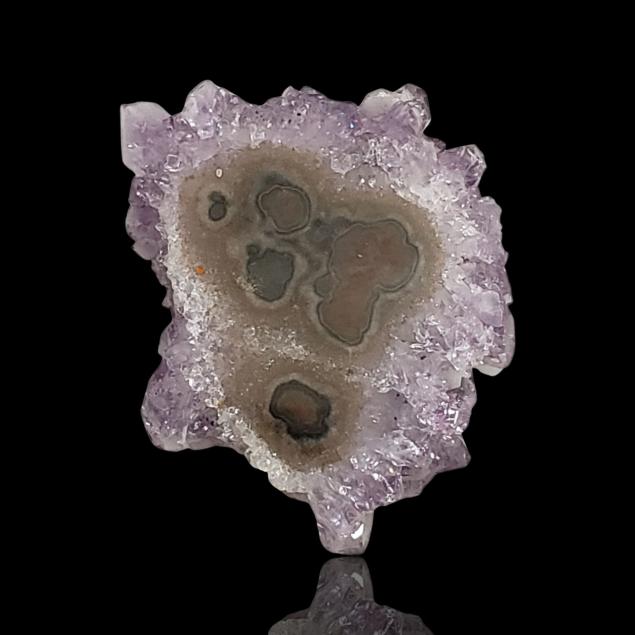 Natural Amethyst Stalactite. Size is approx. 30x26mm