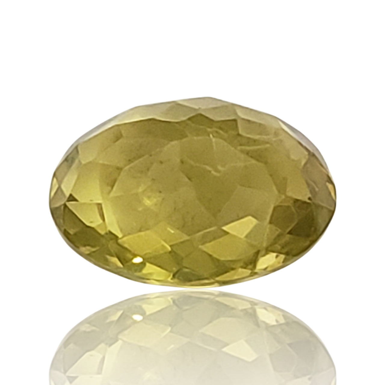 8.5Ct Natural Lemon Citrine Faceted Check cut. Size is approx. 15x11x8mm