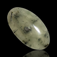 Thumbnail for 67Ct Natural Prehnite Cabochon. Size is 43x24mm