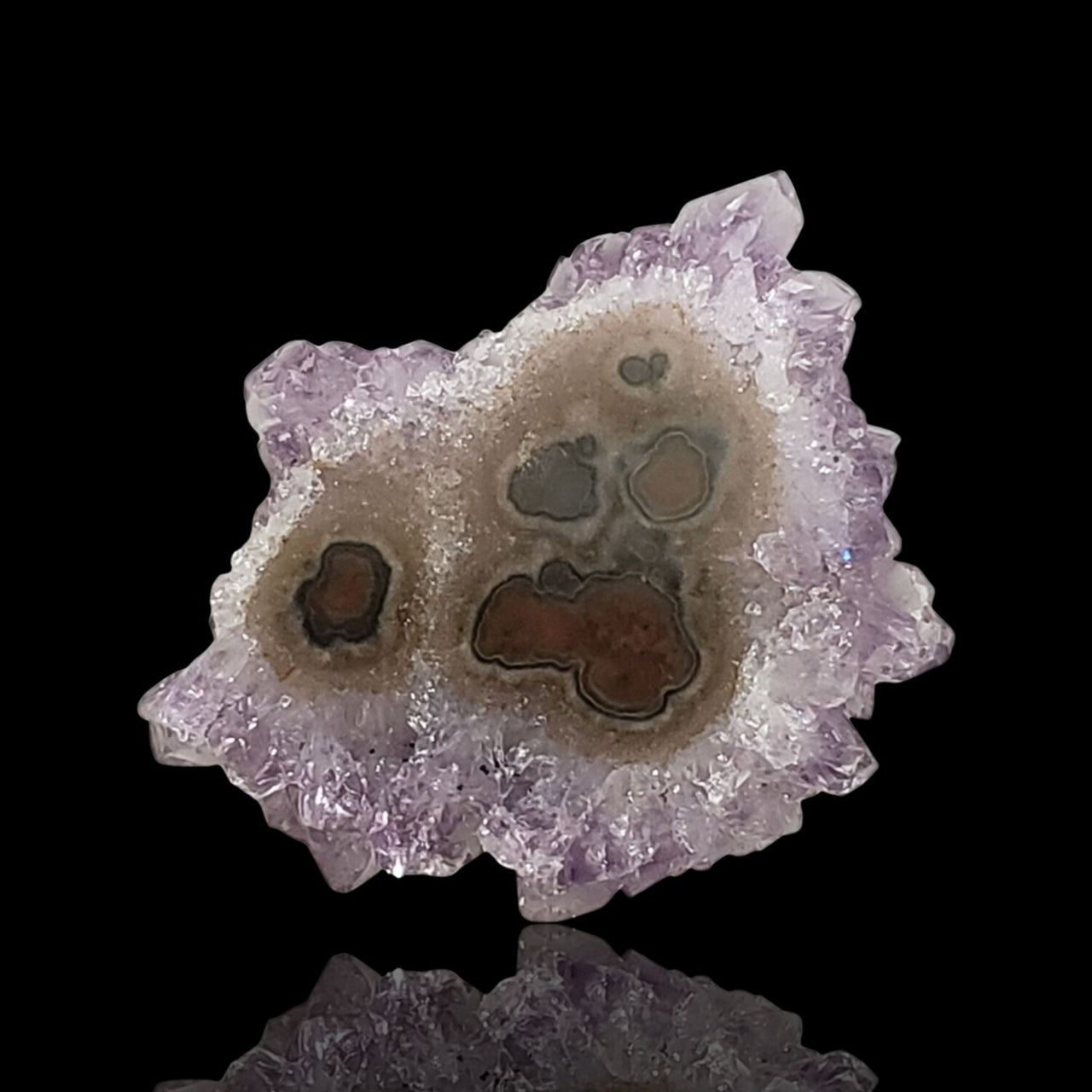 Natural Amethyst Stalactite. Size is approx. 30x26mm