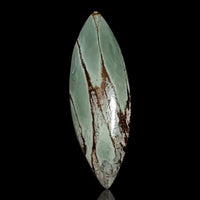 Thumbnail for Natural FINE Variscite Cabochon. Size is approx. 32x11mm