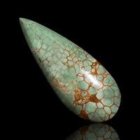 Thumbnail for 16Ct ​Natural FINE Variscite Cabochon. Size is approx. 32x13mm