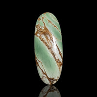 Thumbnail for Natural FINE Variscite Cabochon. Size is approx. 31x12mm