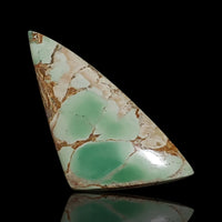 Thumbnail for Natural FINE Variscite Cabochon. Size is approx. 35x17mm