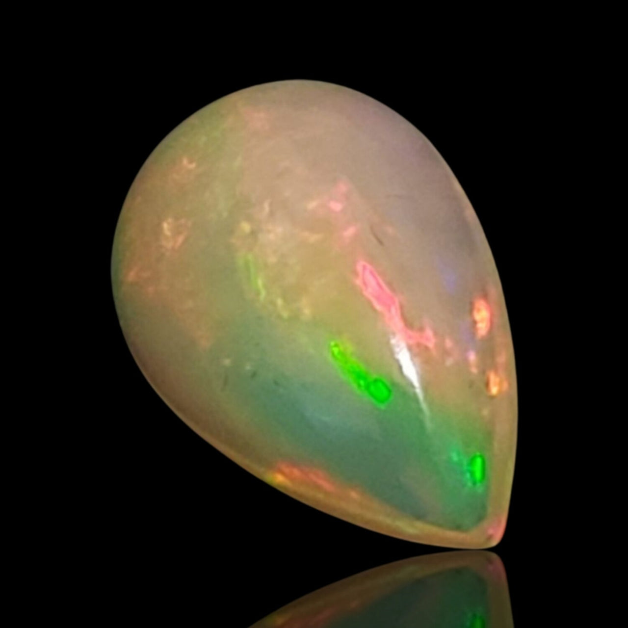 1.5Ct Natural Ethiopian Opal Cabochon. Size- approx. 12x8mm