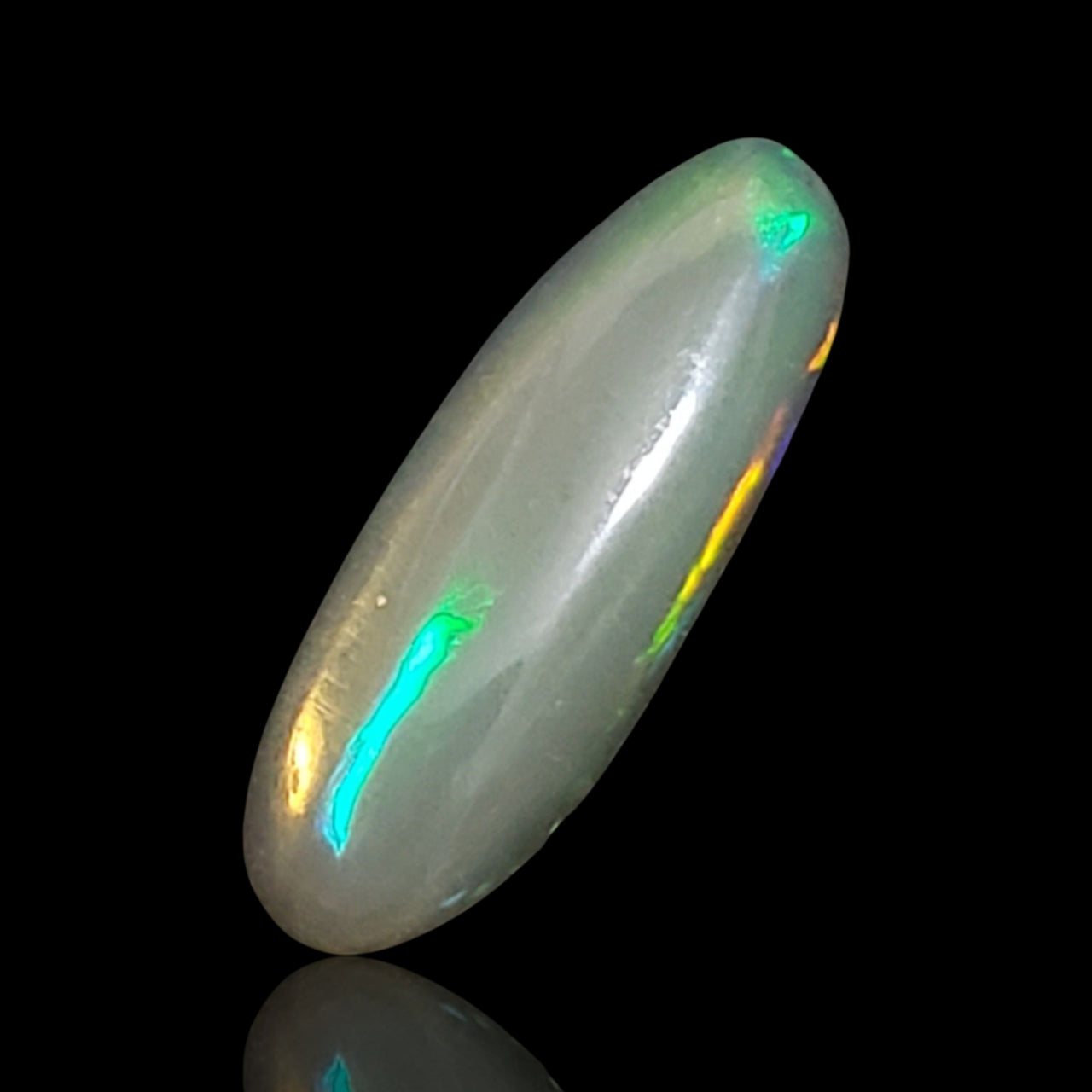 4.5Ct Natural Ethiopian Opal Cabochon. Size- approx. 24x8mm