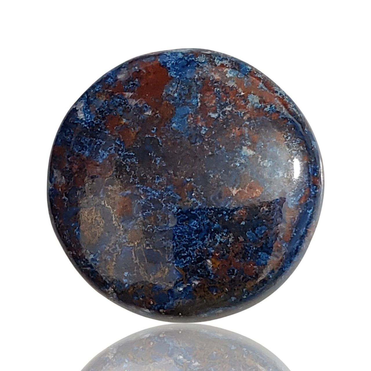 54Ct Natural Azurite Cabochon. Size- approx. 29mm