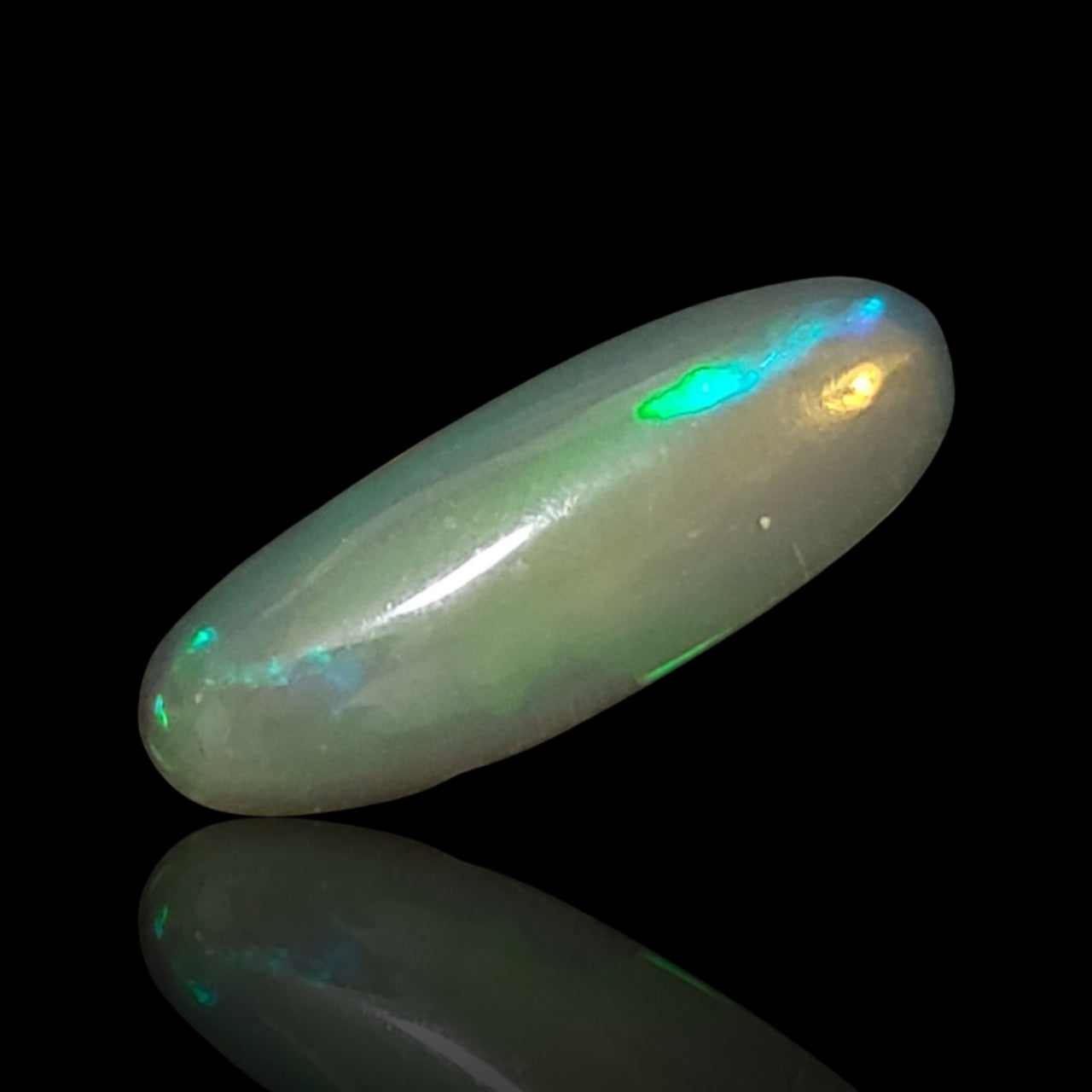 4.5Ct Natural Ethiopian Opal Cabochon. Size- approx. 24x8mm