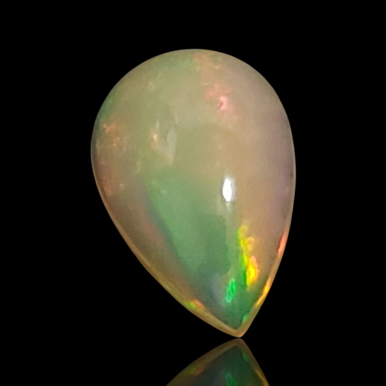 1.5Ct Natural Ethiopian Opal Cabochon. Size- approx. 12x8mm