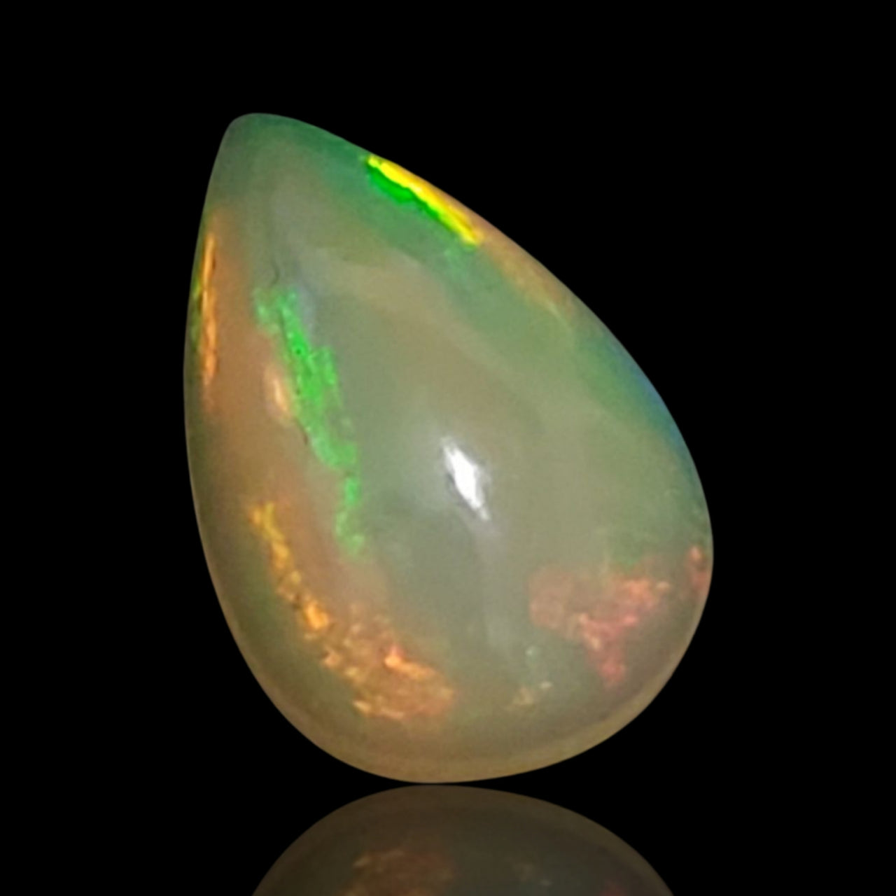 1.5Ct Natural Ethiopian Opal Cabochon. Size- approx. 12x8mm