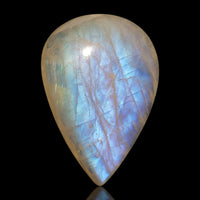 Thumbnail for 82Ct Rainbow Moonstone Cabochon. Size- approx. 43x31mm