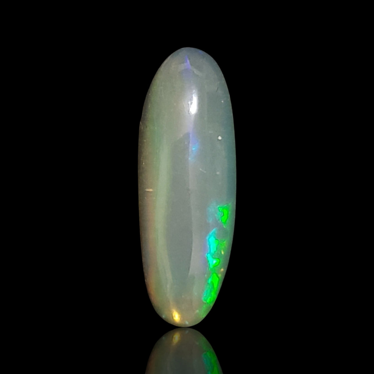 4.5Ct Natural Ethiopian Opal Cabochon. Size- approx. 24x8mm