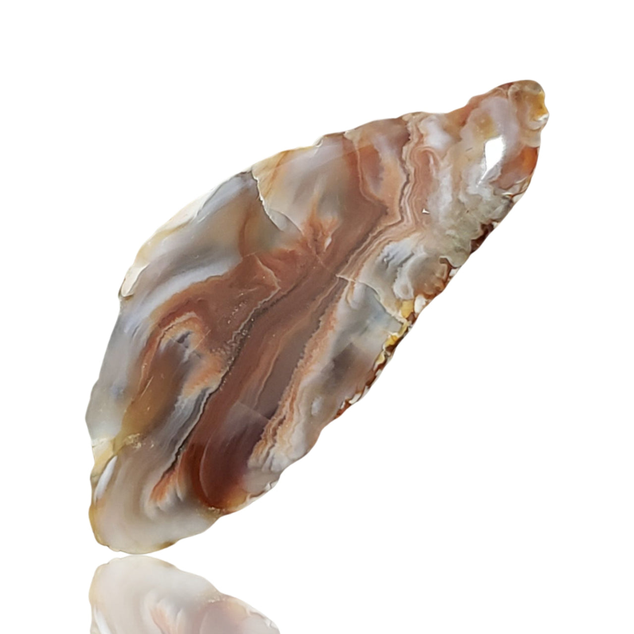 28Ct Natural Occo Geode Agate. Size- approx. 43x18mm