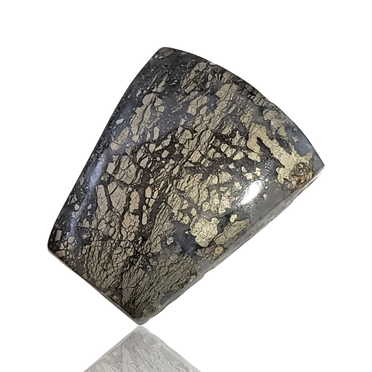 35Ct Natural Marcasite Cabochon. Size- approx. 25x21mm