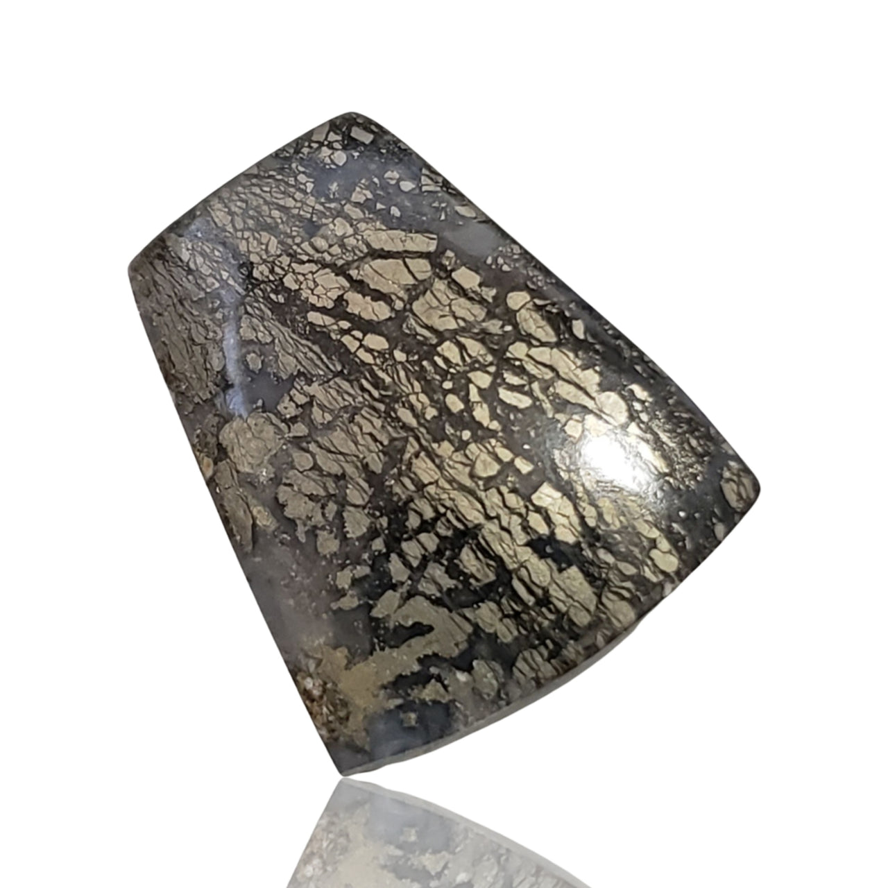 35Ct Natural Marcasite Cabochon. Size- approx. 25x21mm