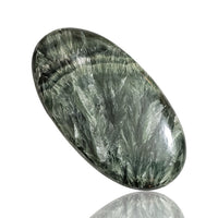 Thumbnail for 46Ct Natural Seraphinite Cabochon. Size- approx. 44x23mm