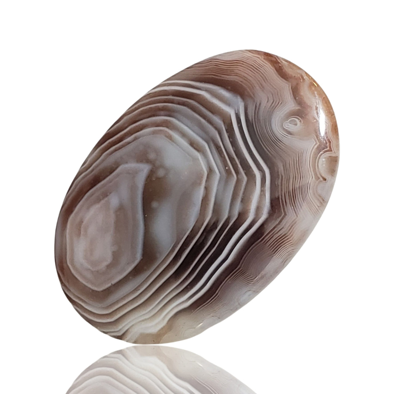 33.5Ct Natural Botswana Agate Cabochon. Size- approx. 36x24mm