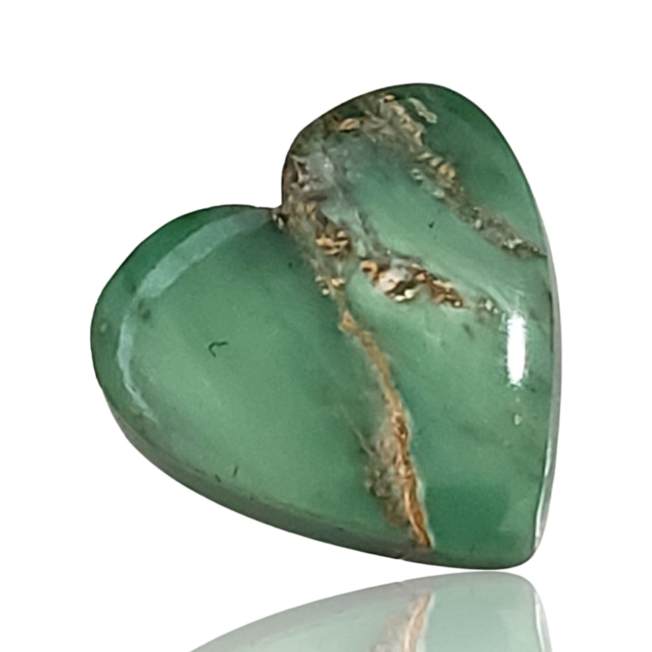 5.5Ct Natural Variscite Cabochon. Size- approx. 14x14mm