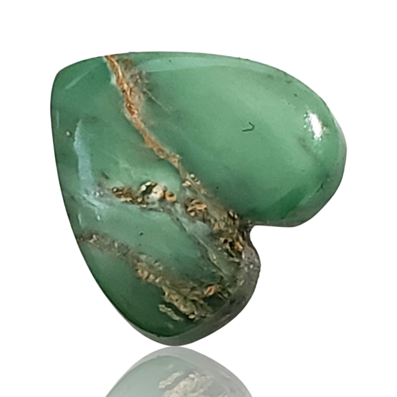 5.5Ct Natural Variscite Cabochon. Size- approx. 14x14mm