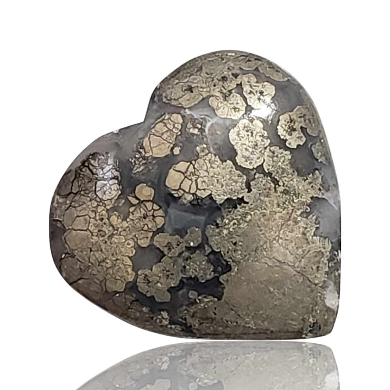 24.5Ct Natural Marcasite Cabochon. Size- approx. 21x21mm