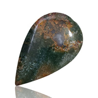 Thumbnail for 51.5Ct Natural Indonesian Paint Jasper Cabochon. Size- approx. 48x30mm