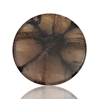 Thumbnail for 28.5Ct Natural Chiastolite/Andalusite Cross Stone Cabochon. Size- approx. 24mm