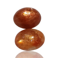 Thumbnail for 12.5Ct Natural Sunstone Cabochon. Size- approx. 14x10mm and 13x10mm