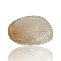 Thumbnail for 23.5Ct Natural Golden Rutile Quartz Cabochon. Size- approx. 24x15mm