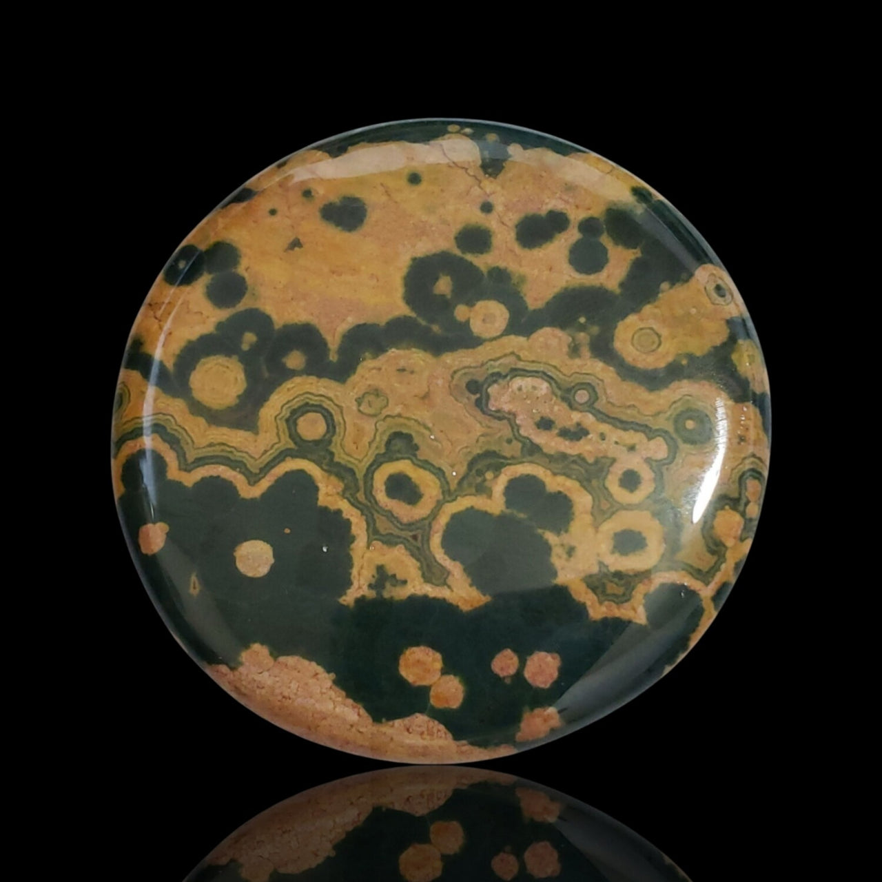 157Ct Natural Ocean Jasper Cabochon. Size- approx. 55mm