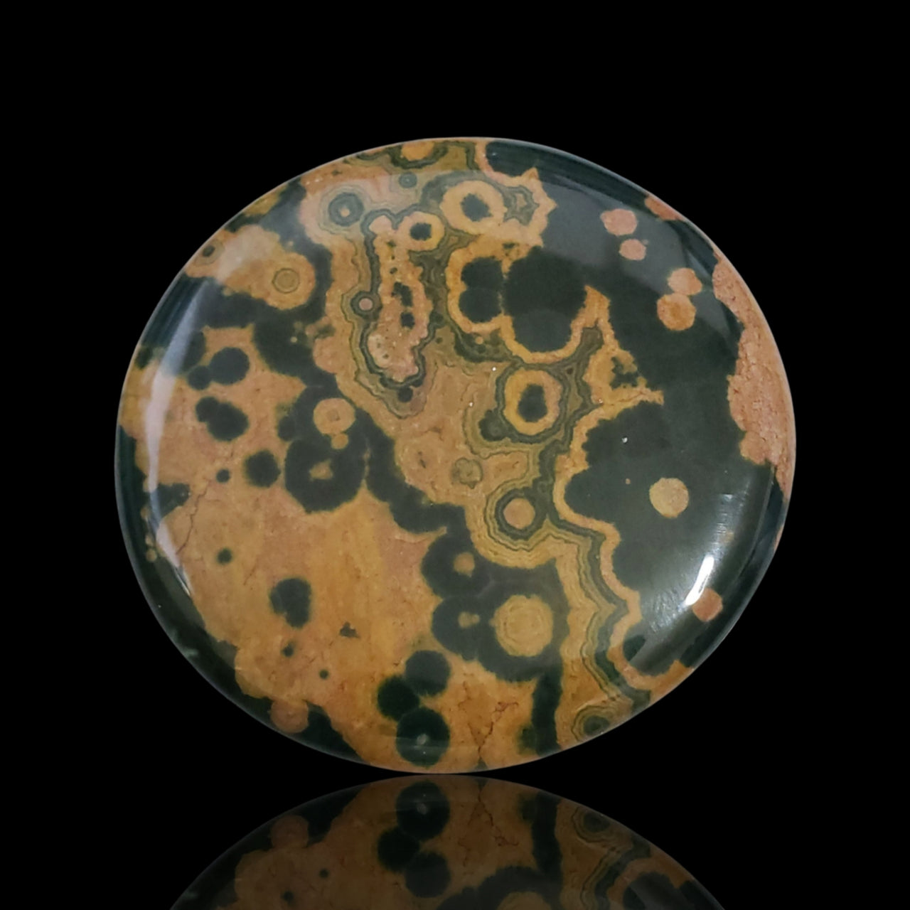 157Ct Natural Ocean Jasper Cabochon. Size- approx. 55mm