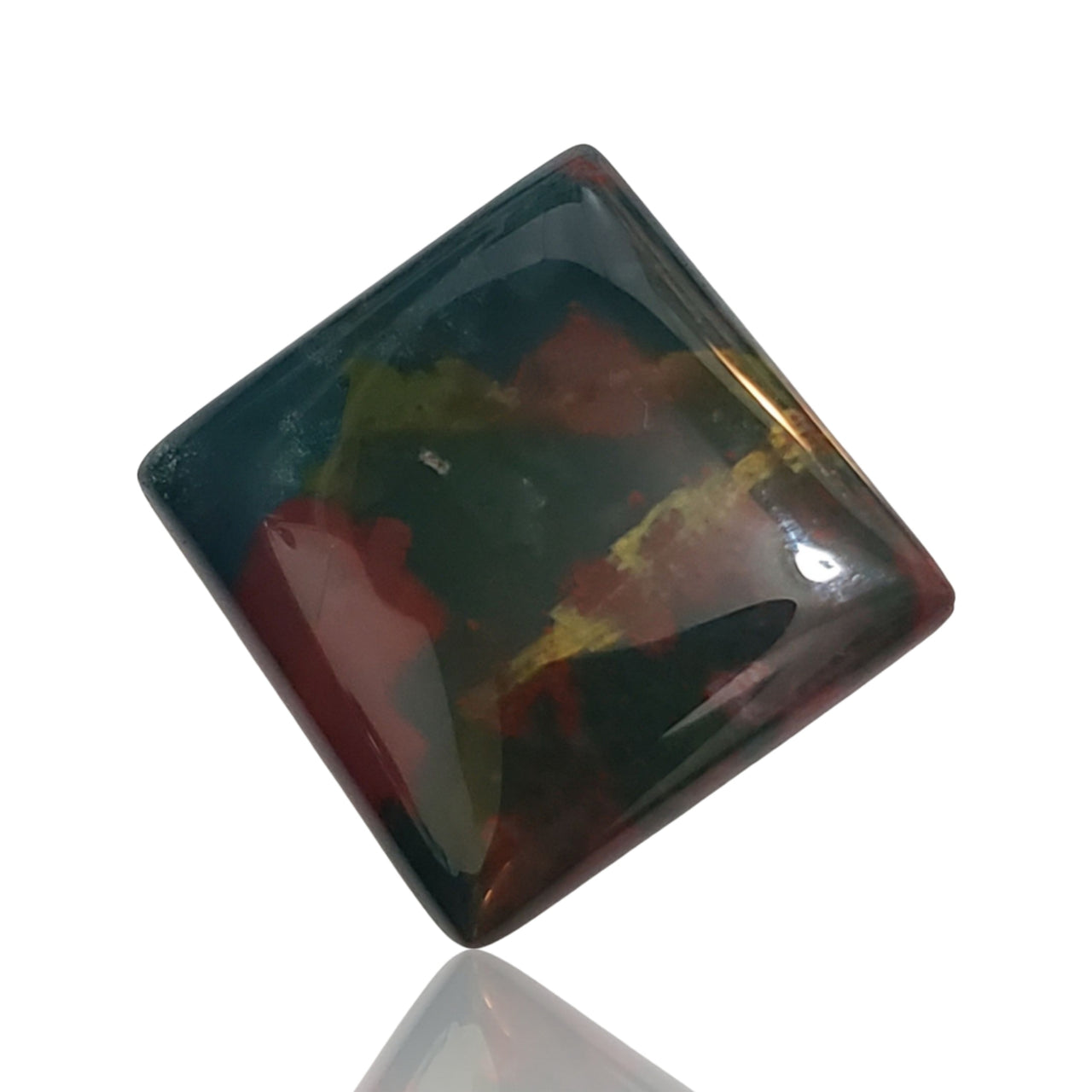 40.5Ct Natural Bloodstone Jasper Cabochon. Size- approx. 25x24mm