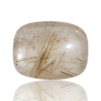 Thumbnail for 40.5Ct Natural Golden Rutile Quartz Cabochon. Size- approx. 28x22mm