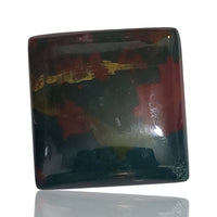 Thumbnail for 40.5Ct Natural Bloodstone Jasper Cabochon. Size- approx. 25x24mm