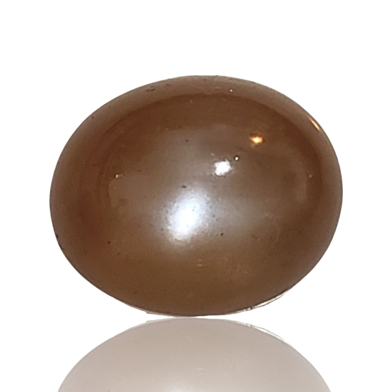 11.5Ct Natural Peach Moonstone Cabochon. Size- approx. 15x13mm